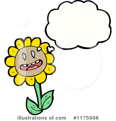 Royalty-Free (RF) Flower Clipart Illustration by lineartestpilot - Stock Sample #1175006
