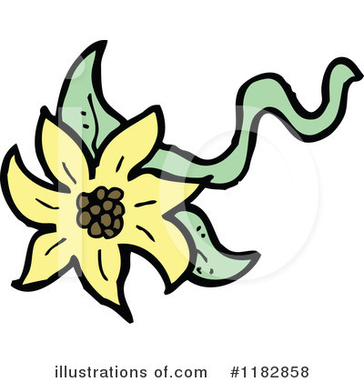 Royalty-Free (RF) Flower Clipart Illustration by lineartestpilot - Stock Sample #1182858