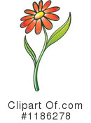 Flower Clipart #1186278 by Zooco