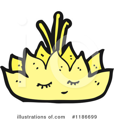Royalty-Free (RF) Flower Clipart Illustration by lineartestpilot - Stock Sample #1186699