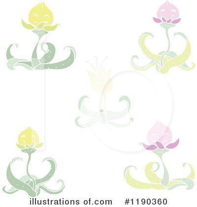 Royalty-Free (RF) Flower Clipart Illustration by lineartestpilot - Stock Sample #1190360