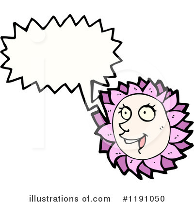 Royalty-Free (RF) Flower Clipart Illustration by lineartestpilot - Stock Sample #1191050