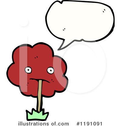Royalty-Free (RF) Flower Clipart Illustration by lineartestpilot - Stock Sample #1191091