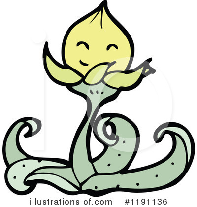Royalty-Free (RF) Flower Clipart Illustration by lineartestpilot - Stock Sample #1191136
