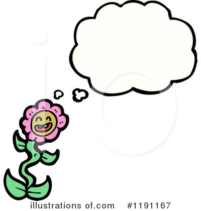 Royalty-Free (RF) Flower Clipart Illustration by lineartestpilot - Stock Sample #1191167