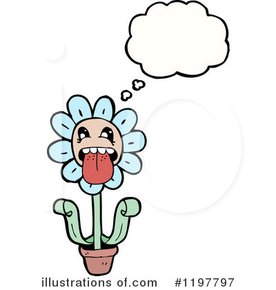 Royalty-Free (RF) Flower Clipart Illustration by lineartestpilot - Stock Sample #1197797