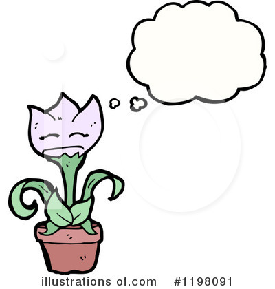 Royalty-Free (RF) Flower Clipart Illustration by lineartestpilot - Stock Sample #1198091