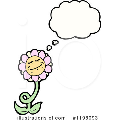 Royalty-Free (RF) Flower Clipart Illustration by lineartestpilot - Stock Sample #1198093