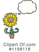 Flower Clipart #1198118 by lineartestpilot