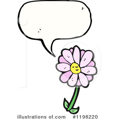 Royalty-Free (RF) Flower Clipart Illustration by lineartestpilot - Stock Sample #1198220