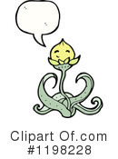 Flower Clipart #1198228 by lineartestpilot