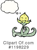 Flower Clipart #1198229 by lineartestpilot