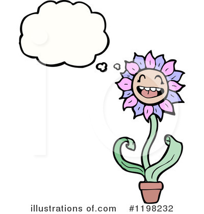 Royalty-Free (RF) Flower Clipart Illustration by lineartestpilot - Stock Sample #1198232