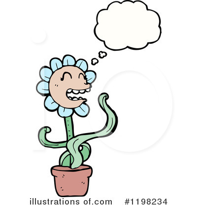 Royalty-Free (RF) Flower Clipart Illustration by lineartestpilot - Stock Sample #1198234