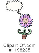 Flower Clipart #1198235 by lineartestpilot