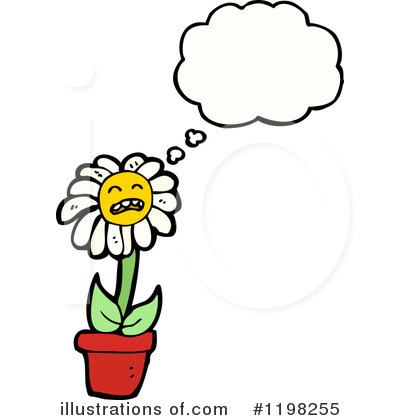 Royalty-Free (RF) Flower Clipart Illustration by lineartestpilot - Stock Sample #1198255