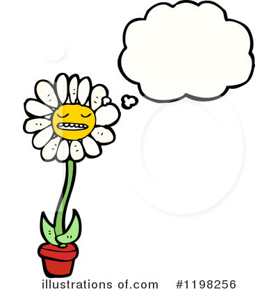 Royalty-Free (RF) Flower Clipart Illustration by lineartestpilot - Stock Sample #1198256