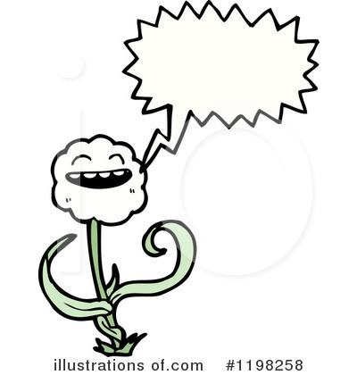 Royalty-Free (RF) Flower Clipart Illustration by lineartestpilot - Stock Sample #1198258