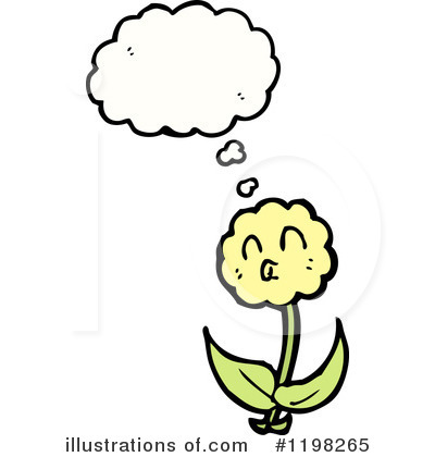 Royalty-Free (RF) Flower Clipart Illustration by lineartestpilot - Stock Sample #1198265