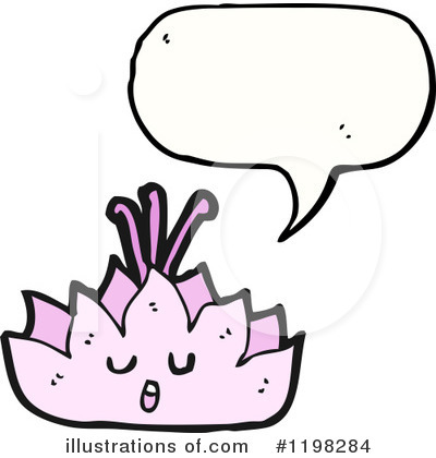 Royalty-Free (RF) Flower Clipart Illustration by lineartestpilot - Stock Sample #1198284