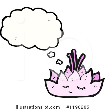 Royalty-Free (RF) Flower Clipart Illustration by lineartestpilot - Stock Sample #1198285