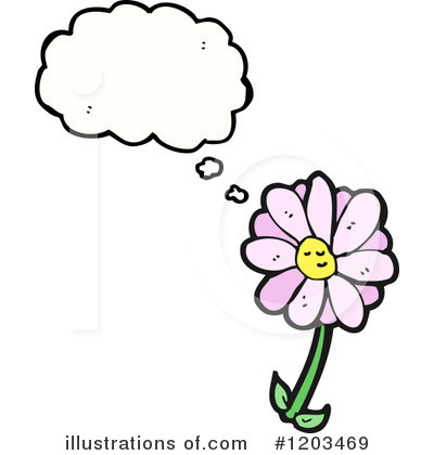 Royalty-Free (RF) Flower Clipart Illustration by lineartestpilot - Stock Sample #1203469