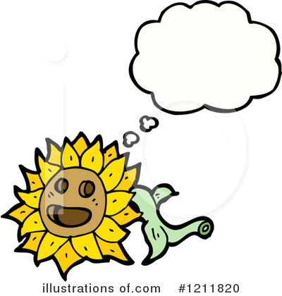 Royalty-Free (RF) Flower Clipart Illustration by lineartestpilot - Stock Sample #1211820