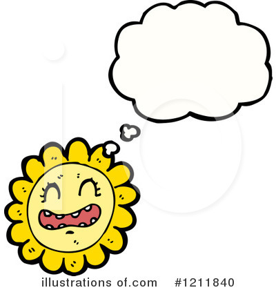 Royalty-Free (RF) Flower Clipart Illustration by lineartestpilot - Stock Sample #1211840