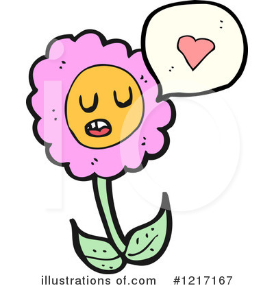 Royalty-Free (RF) Flower Clipart Illustration by lineartestpilot - Stock Sample #1217167