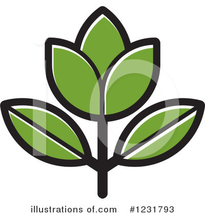 Royalty-Free (RF) Flower Clipart Illustration by Lal Perera - Stock Sample #1231793