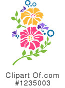 Flower Clipart #1235003 by BNP Design Studio
