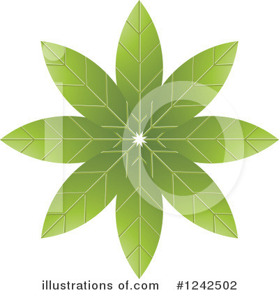 Royalty-Free (RF) Flower Clipart Illustration by Lal Perera - Stock Sample #1242502