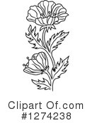 Flower Clipart #1274238 by Vector Tradition SM