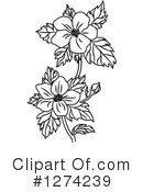 Flower Clipart #1274239 by Vector Tradition SM