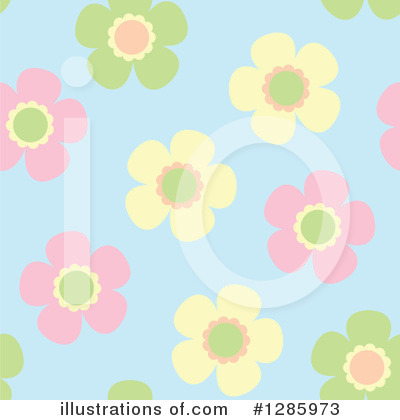 Royalty-Free (RF) Flower Clipart Illustration by Cherie Reve - Stock Sample #1285973