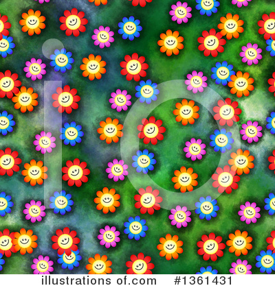 Royalty-Free (RF) Flower Clipart Illustration by Prawny - Stock Sample #1361431