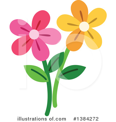 Royalty-Free (RF) Flower Clipart Illustration by BNP Design Studio - Stock Sample #1384272
