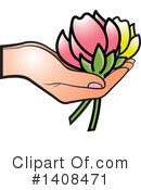 Flower Clipart #1408471 by Lal Perera
