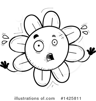Royalty-Free (RF) Flower Clipart Illustration by Cory Thoman - Stock Sample #1425811