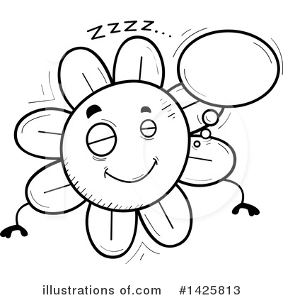 Royalty-Free (RF) Flower Clipart Illustration by Cory Thoman - Stock Sample #1425813