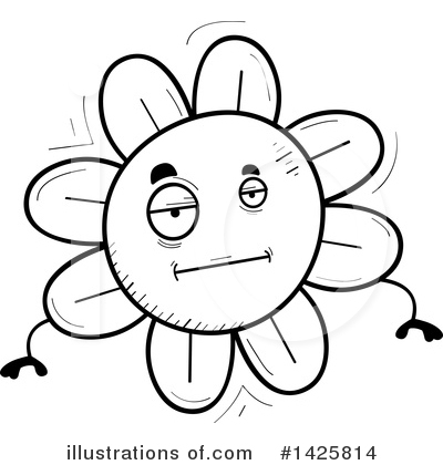 Royalty-Free (RF) Flower Clipart Illustration by Cory Thoman - Stock Sample #1425814
