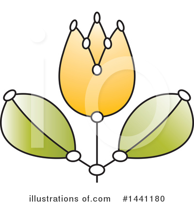 Tulip Clipart #1441180 by Lal Perera