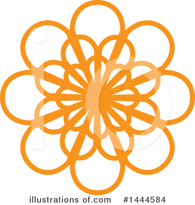 Royalty-Free (RF) Flower Clipart Illustration by ColorMagic - Stock Sample #1444584