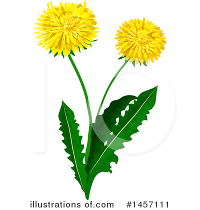 Royalty-Free (RF) Flower Clipart Illustration by Vector Tradition SM - Stock Sample #1457111