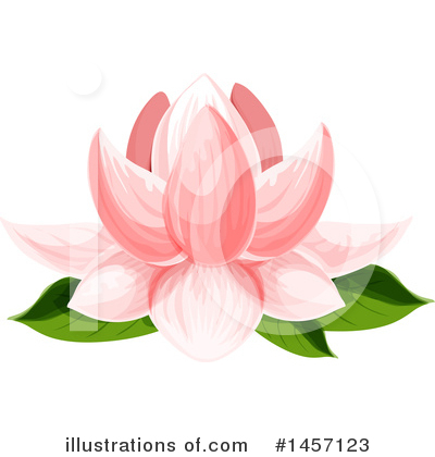 Royalty-Free (RF) Flower Clipart Illustration by Vector Tradition SM - Stock Sample #1457123