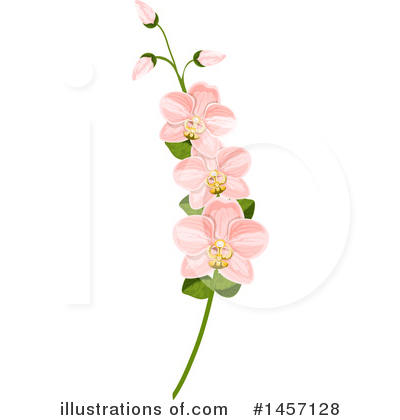 Royalty-Free (RF) Flower Clipart Illustration by Vector Tradition SM - Stock Sample #1457128