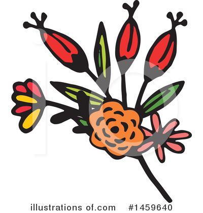 Royalty-Free (RF) Flower Clipart Illustration by Cherie Reve - Stock Sample #1459640