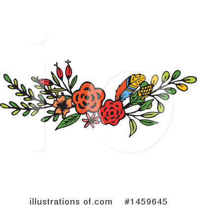 Royalty-Free (RF) Flower Clipart Illustration by Cherie Reve - Stock Sample #1459645