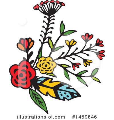 Royalty-Free (RF) Flower Clipart Illustration by Cherie Reve - Stock Sample #1459646