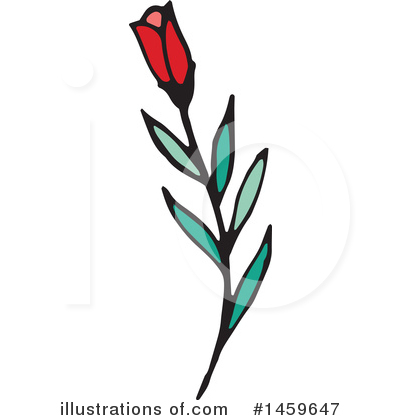 Royalty-Free (RF) Flower Clipart Illustration by Cherie Reve - Stock Sample #1459647